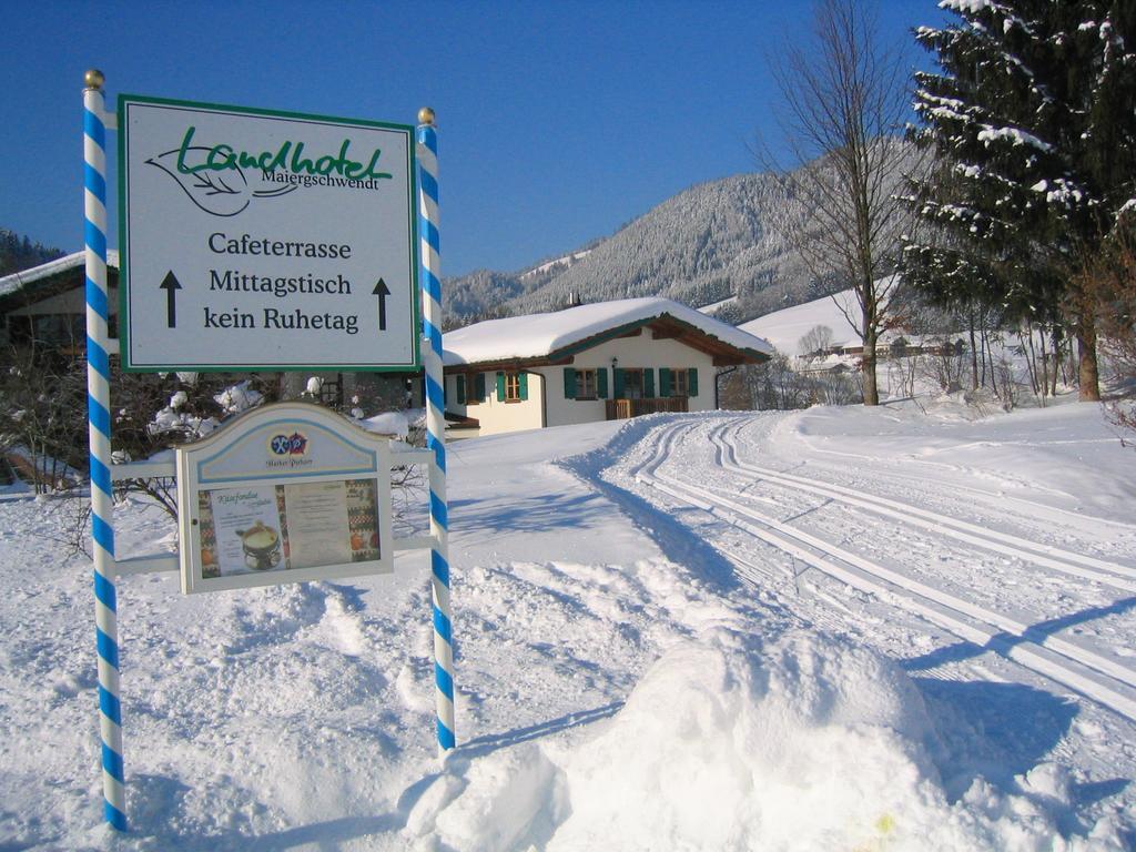 Landhotel Maiergschwendt Ruhpolding Exterior foto